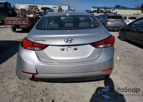 2014 Hyundai Elantra Se from USA, damaged, VIN KMHDH4AE4EU174032